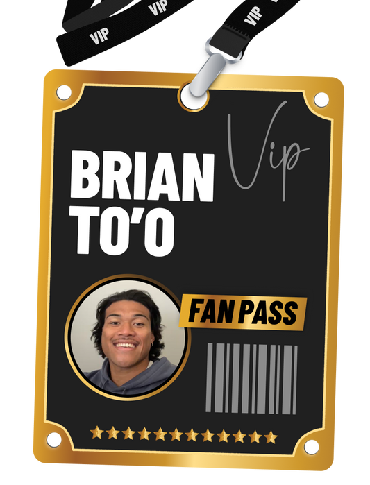 Brian To'o Fan Pass