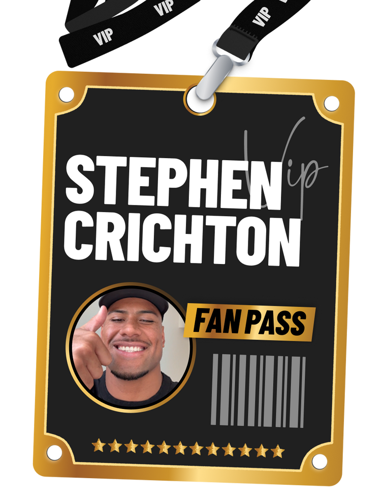 Stephen Crichton Fan Pass