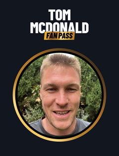 Tom McDonald Fan Pass Profile Image