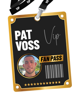 Pat Voss Fan Pass